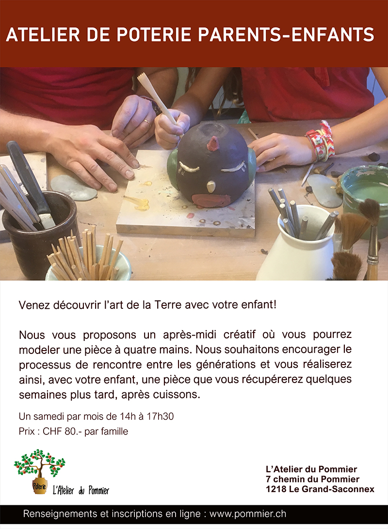 Atelier parents-enfants – Atelier du Pommier